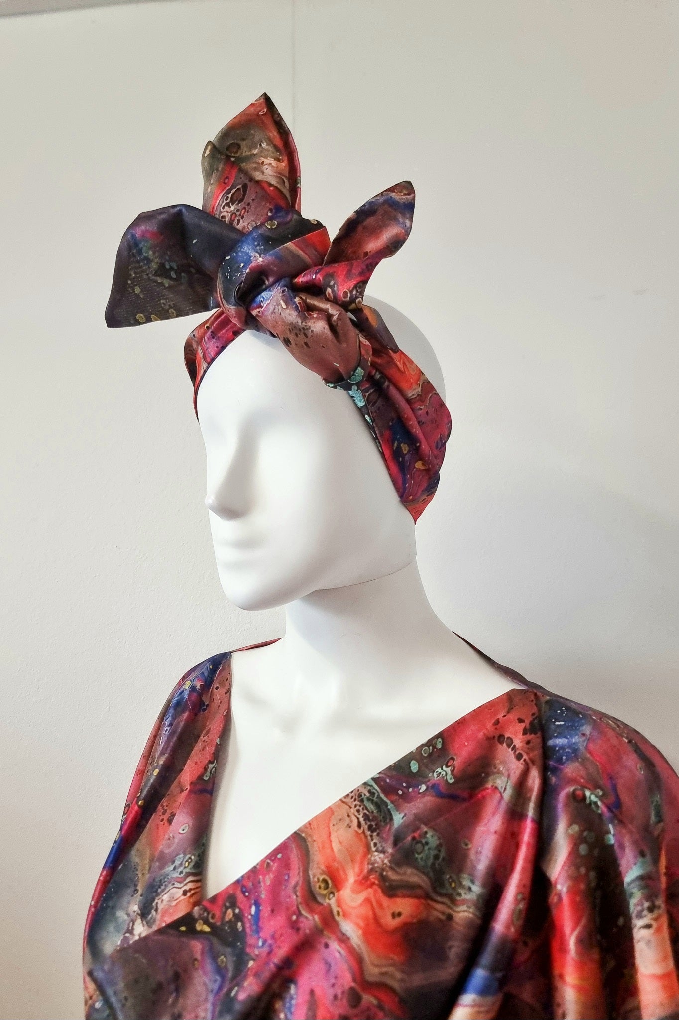 Zuzu Dress - Jewel Oil Slick