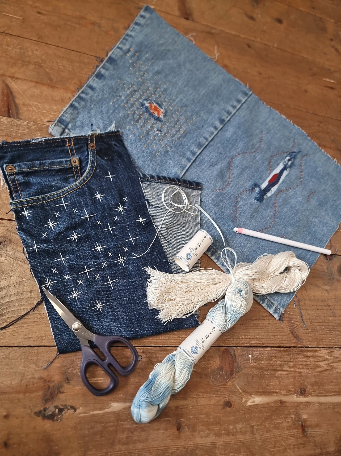 Sip & Sew - Sahiko & Boro. 19/09/26, 6:30-9pm @ Ebor Studio
