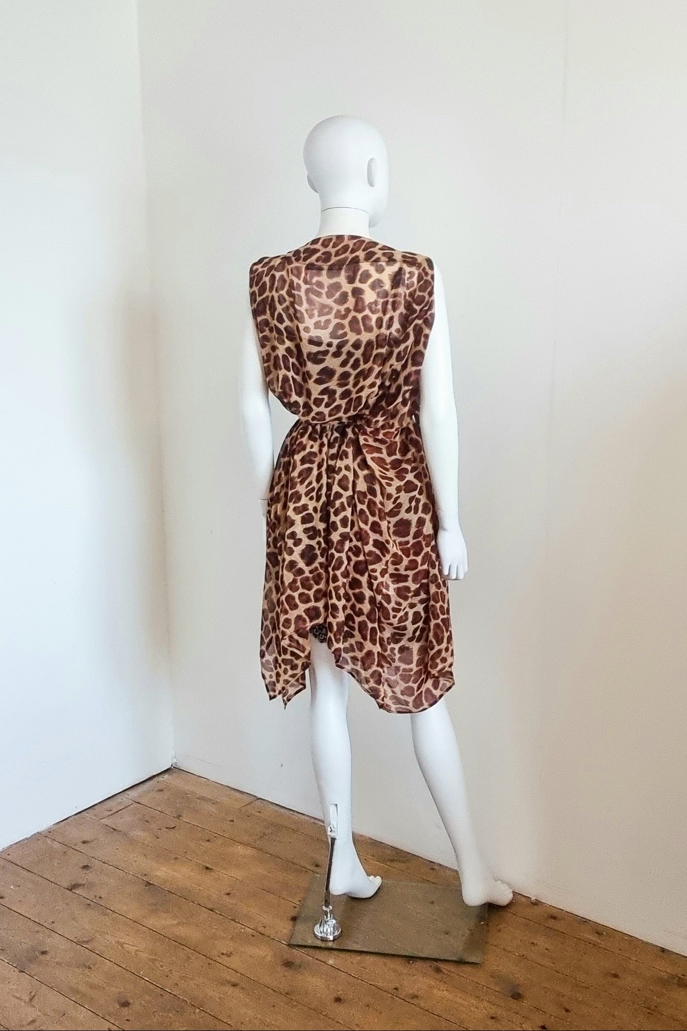 Multiway Mini Bea dress - Choc Leopard Print