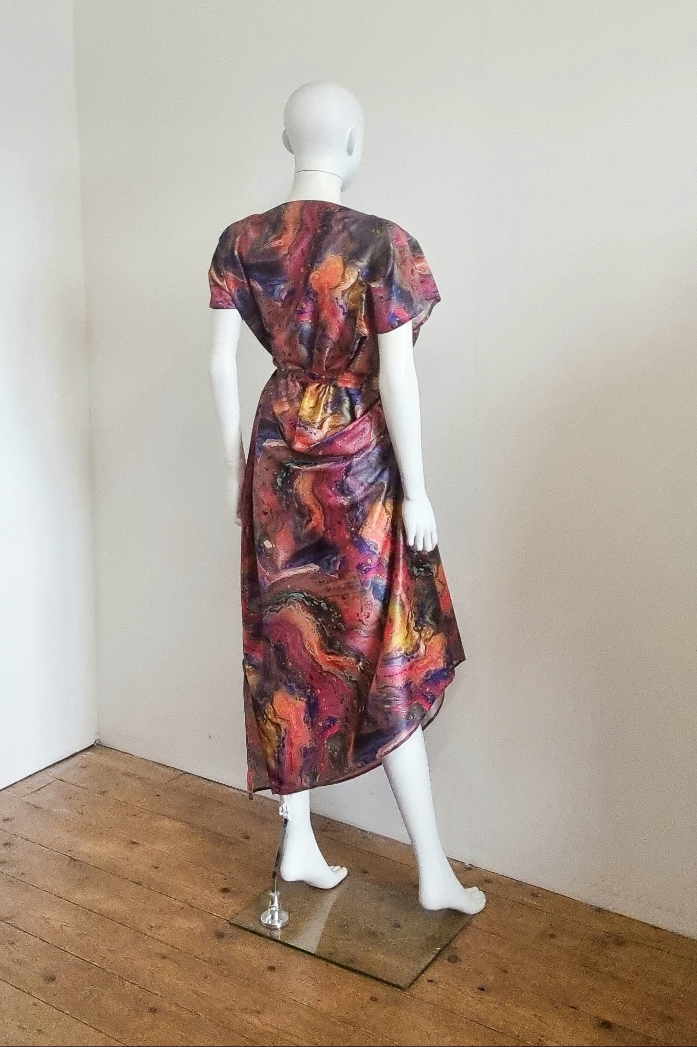 Zuzu Dress - Jewel Oil Slick