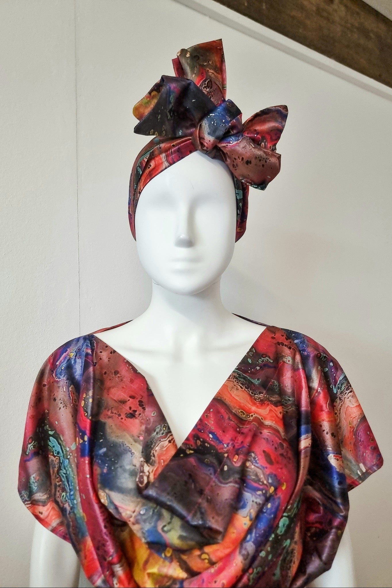 Zuzu Dress - Jewel Oil Slick