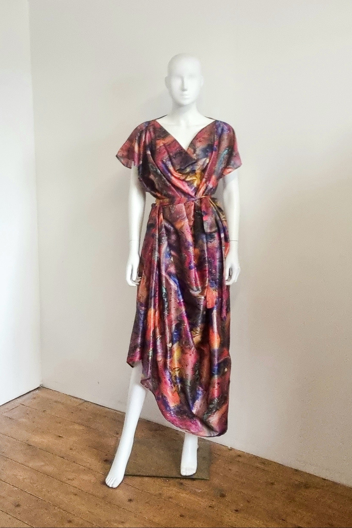 Zuzu Dress - Jewel Oil Slick