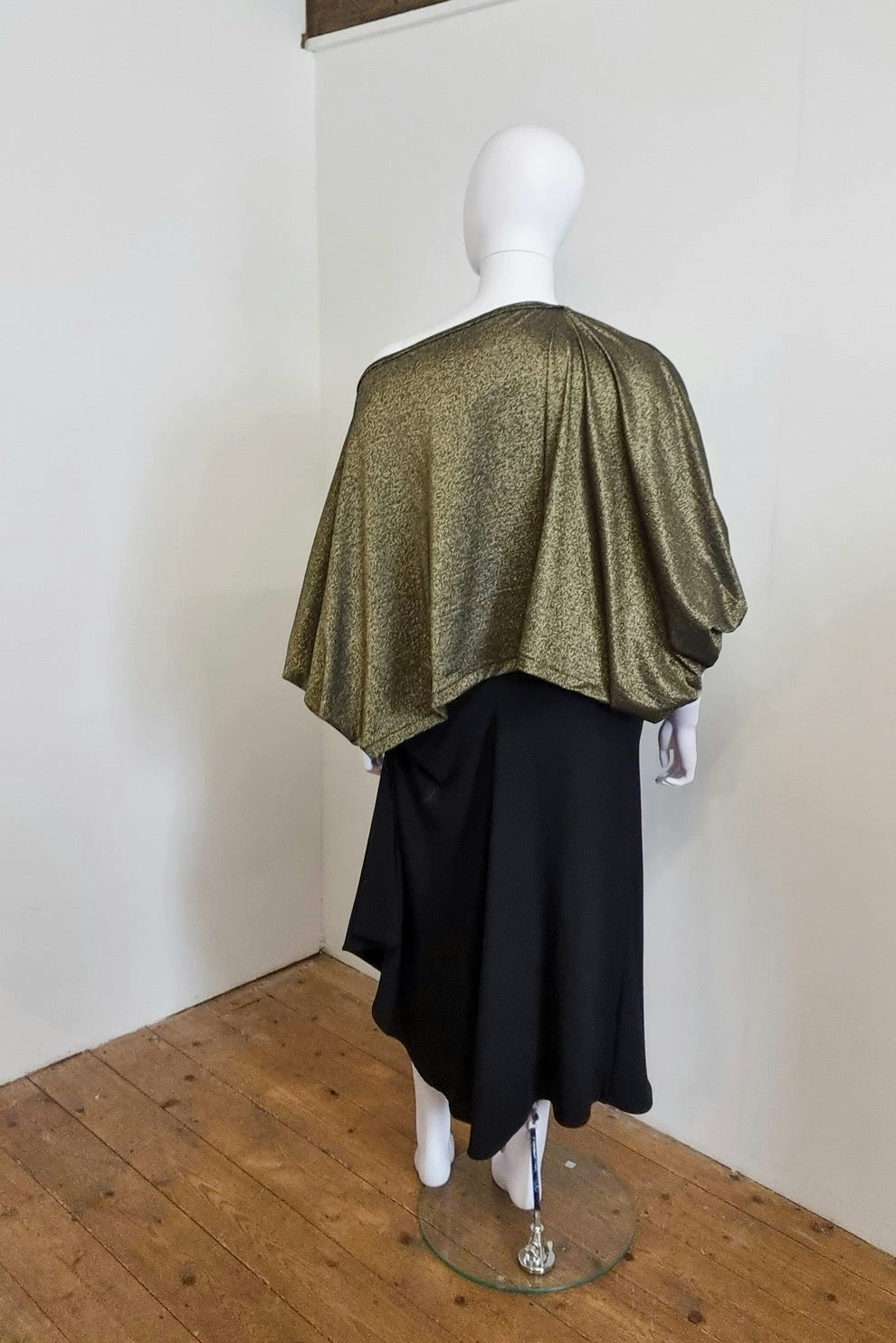 Imogen Drape Crop - Bronze/Gold