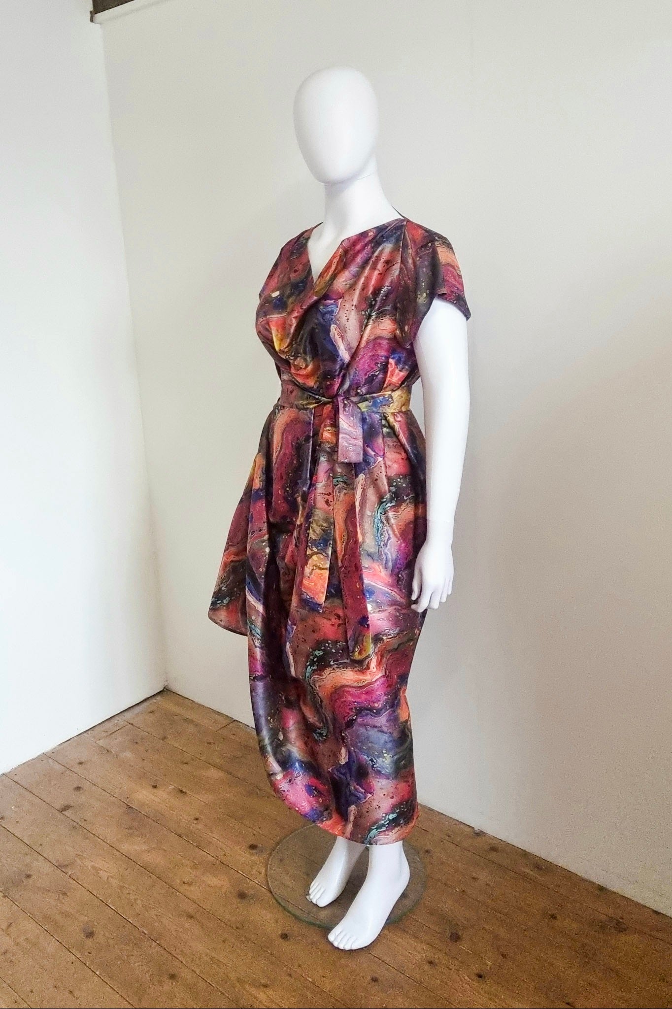 Zuzu Dress - Jewel Oil Slick