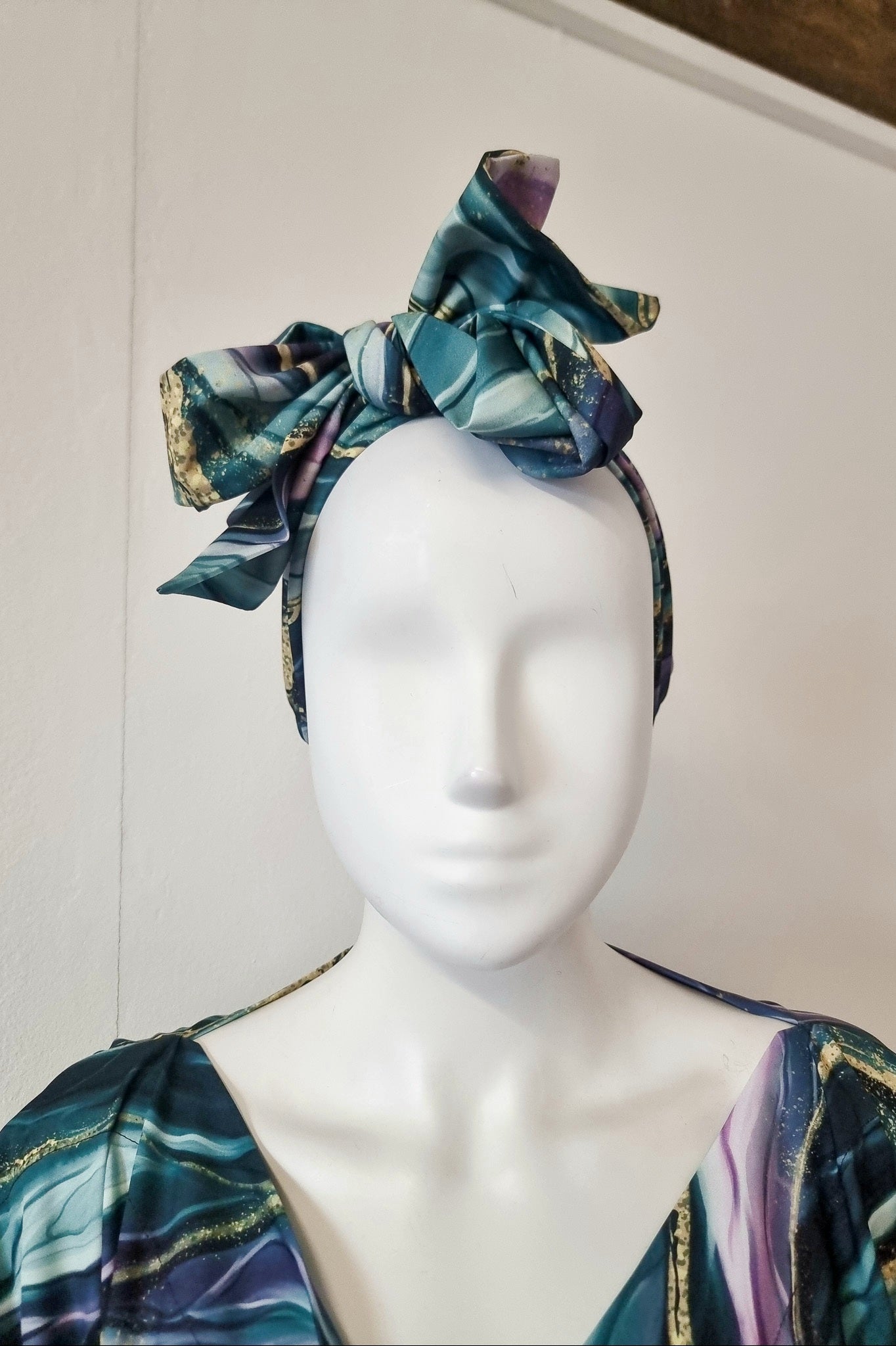 Zuzu dress - Marine Marble