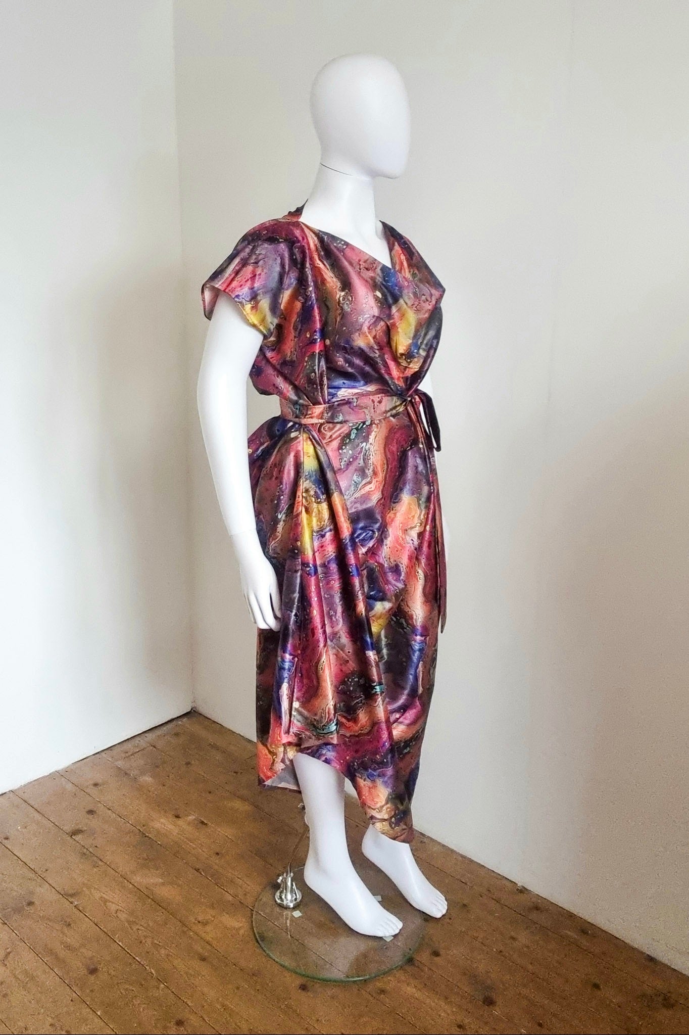 Zuzu Dress - Jewel Oil Slick