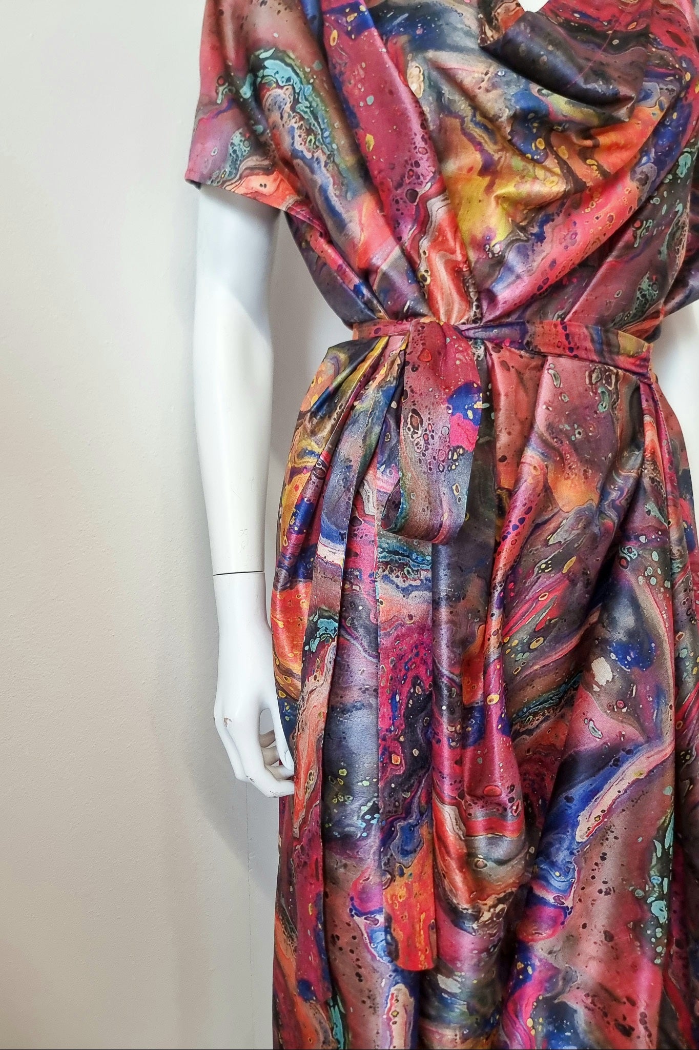 Zuzu Dress - Jewel Oil Slick