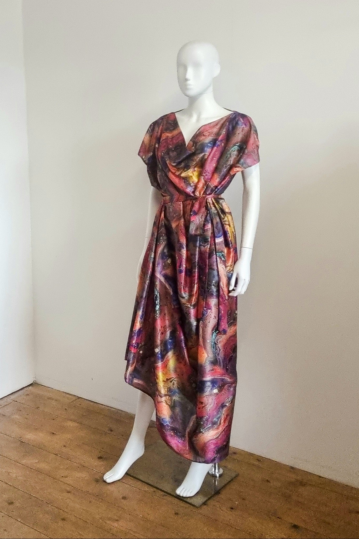 Zuzu Dress - Jewel Oil Slick