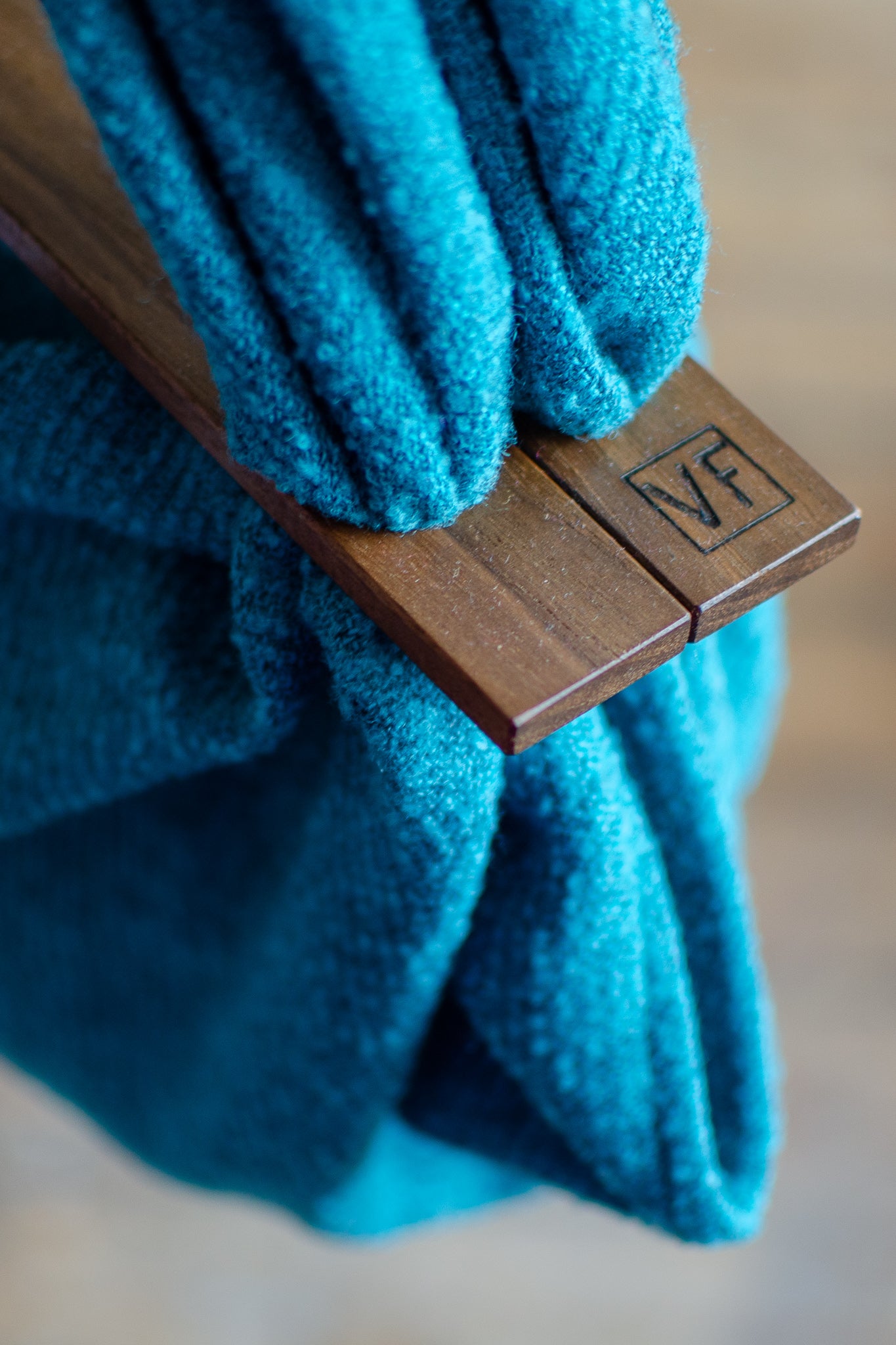 Ida Bag, Medium - Huddersfield Woven Wool In Sapphire